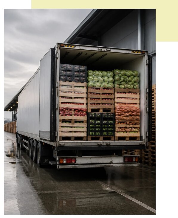 Перевозка плодоовощной продукции в Липецк по цене от 5197 р. | Агросервис-Лпц