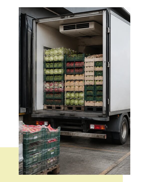 Перевозка плодоовощной продукции оптом напрямую в Липецк